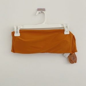 ✩AERIE ORANGE BANDEAU BIKINI TOP ✩